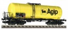5479 Fleischmann Tank car 'Agip'. Model of a 77 cbm liquid transport car